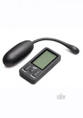 Bg 25x Silicone Plush Egg W/remote Black