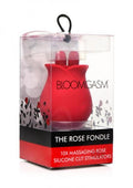 10x Fondle Massaging Rose Silicone Clit Stimulators