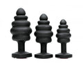 Isabella Sinclaire Heart Gem  Silicone Anal Plug Set