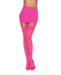 Thigh High Sheer Hot Pink O/s