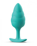 B Swish Bfilled Basic Plus Wave Anal Plug Seafoam
