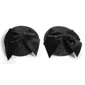 Burlesque Pasties Bows Black