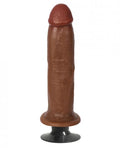 Jock Vibrating Dong No Balls 8 Caramel