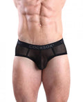Cocksox Mesh Contour Pouch Sports Brief Black Shadow Md