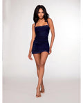Soft Rib Knit Jersey Sleepwear Chemise Nocturnal Lg