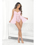 Floral Lace Teddydoll Icy Pink Sm