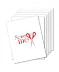 Scissor Me Naughty Greeting Card - Pack Of 6
