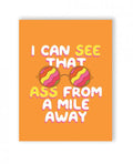 That Ass Greeting Card