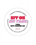 Kama Sutra Mini Massage Valentines Candle - 1.7 Oz Sit On My Face