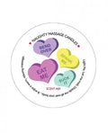 Kama Sutra Mini Massage Valentines Candle - 1.7 Oz Mini Hearts