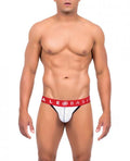 Mb Spot Jockstrap White Medium