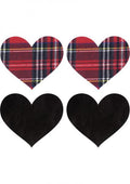 Peekaboos Schoolgirl Hearts Pasties O/S