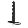 Silicone Beaded Double Rider Black