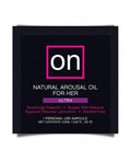 On For Her Arousal Oil Ultra - Single Use Ampoule