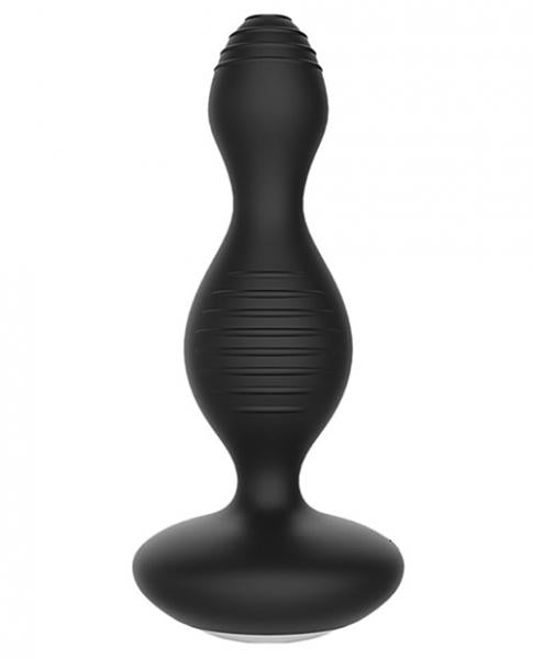 Electroshock E-Stimulation Vibrating Butt Plug Black