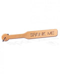 Spartacus Zelkova Wood Paddle - 40 Cm Spank Me