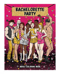 Wood Rocket Bachelorette Party Adult Coloring Book