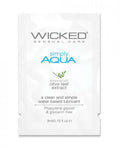 Wicked Sensual Care Simply Aqua Water Based Lubricant  - .1 Oz