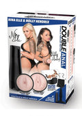 Pornstar Double Anal Realistic Masturbators Nina Elle And Holly Hendrix