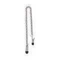 Spartacus Endurance Nipple Clamps With Curbed Chain Rubber Tipped