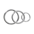 Spartacus Metal Cock Ring Set ( 3 Rings)