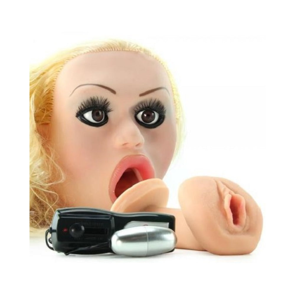 TLC Carmen Luvana CyberSkin Inflatable Sex Doll Vibrating