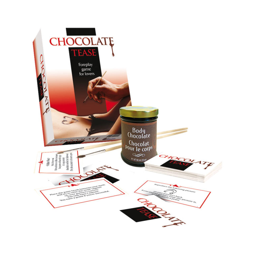 Chocolate Tease Foreplay Game for Lovers