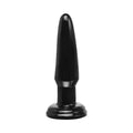 Basix Rubber Beginners Butt Plug Black