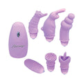 Elite Collection Vibrating Bullet 5 Changeable Sleeves - Purple
