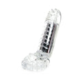 Hero Cockring & Clitoral Massager-clear