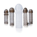 Vibrating Penis Sleeve Kit Smoke/Clear