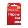 Trojan Enz Non-Lubricated Condoms - Box of 3