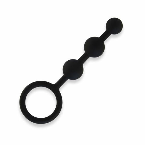 All About Anal Silicone Anal Beads 3 Balls