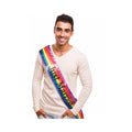 Rainbow Just Married Sash