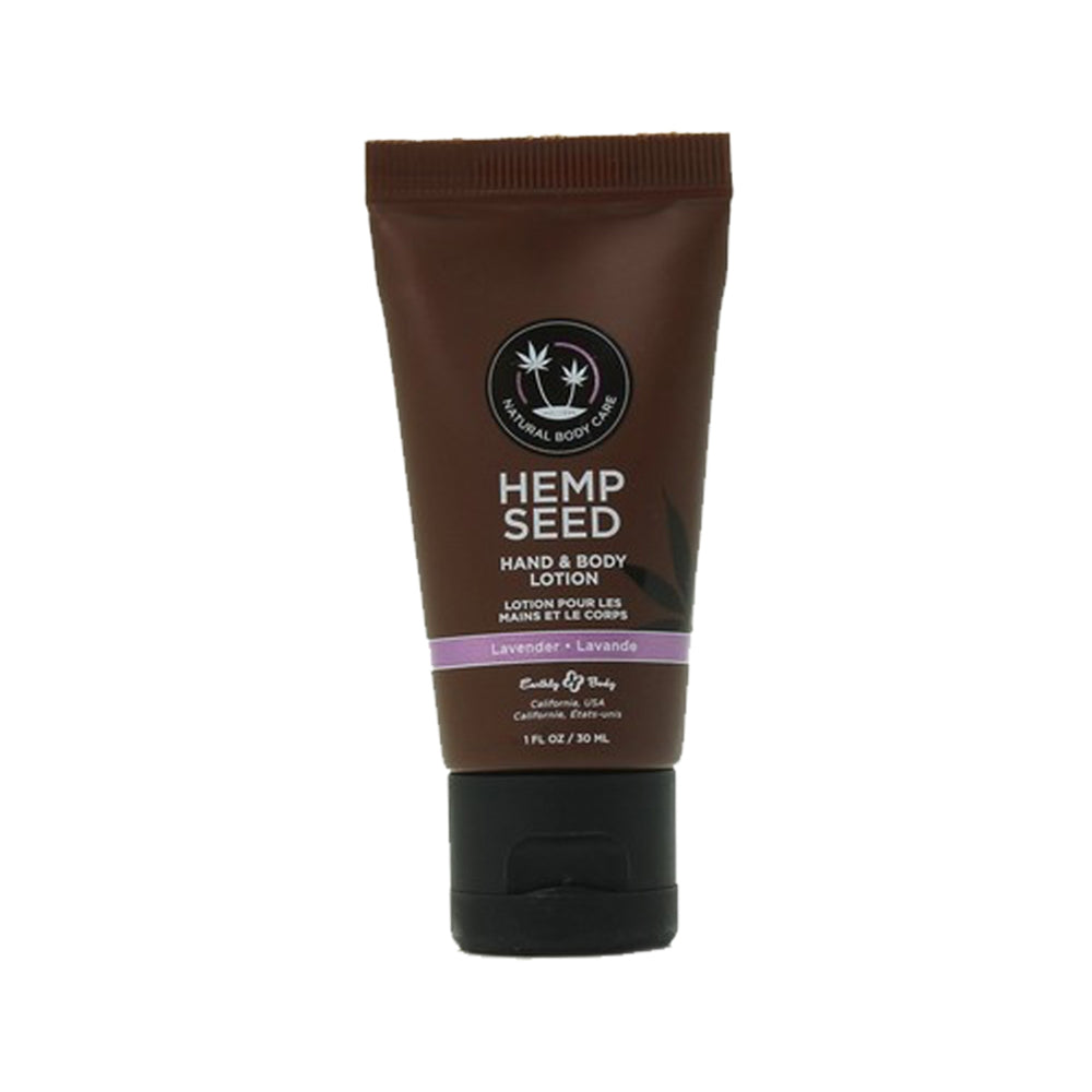 Earthly Body Hand & Body Velvet Lotion Lavender 1oz Tube