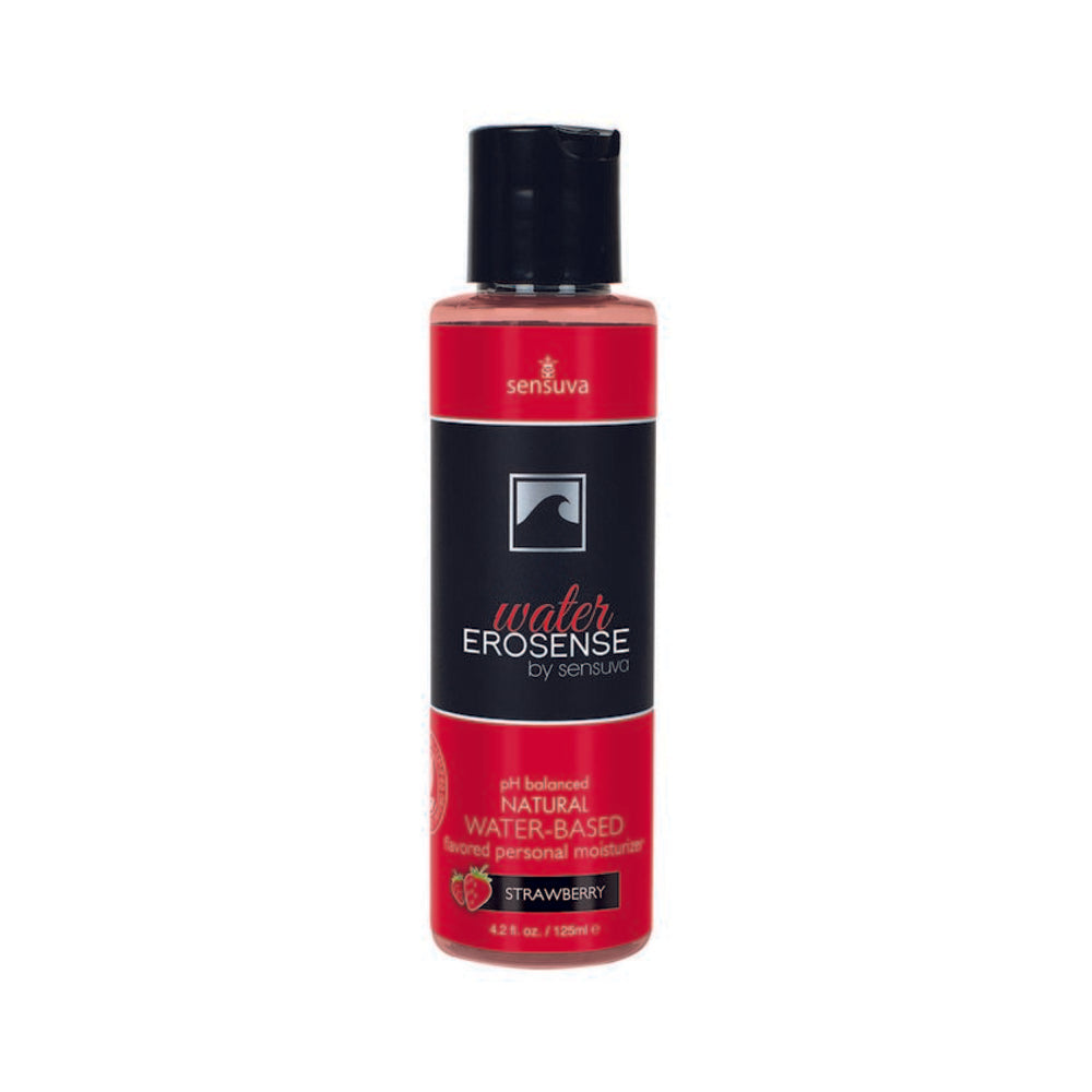 Erosense Water Strawberry Flavored Water-based Lubricant 4.2 Fl. Oz Bottle
