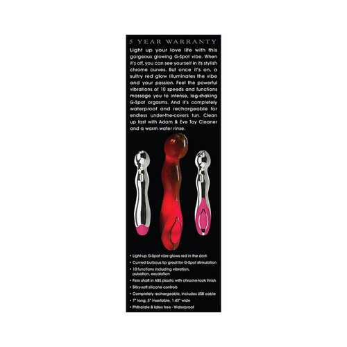 A&e Luminous G Spot Rechargeable Vibe