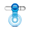 Stay Hard 10 Function Vibrating Tongue Ring Blue