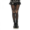 Jack O Lantern Opaque Tights Os Blk
