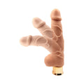 Skinsations Gold Series Big Wad 8in Vibrating Dildo Multi Function