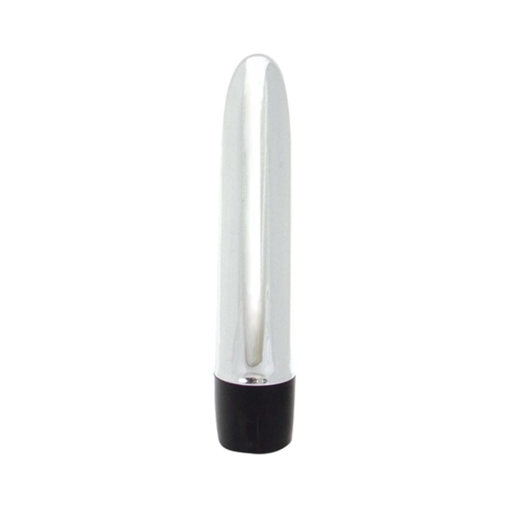 Shibari 10x Pulsations Vibrator 5in Silver