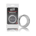 Rock Solid Brushed Alloy Large (1.75in X .75in) Silver
