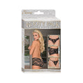 Booty Packs Lace Crotchless 3 Pack Black Queen