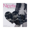 Neva Nude Pasty Heart Lace Black