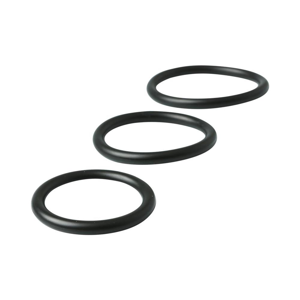 Rubber Cock Ring 1.5 inches Black