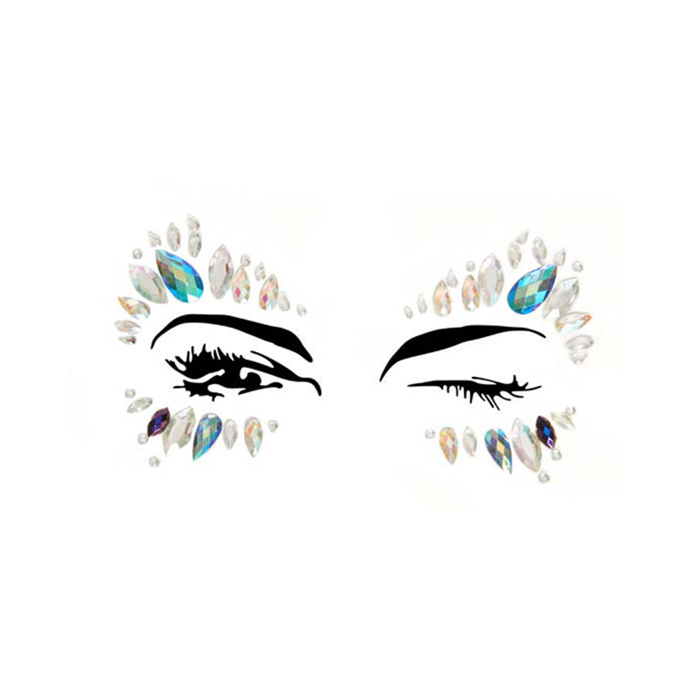 Desna Adhesive Face Jewels Sticker (6pk)