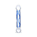 Glas 6.5in Full Tip Textured Glas Dildo