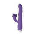Evolved Tilt-o-whirl Dual Vibe With Spinning Clit Stimulator 8 Vibe Functions And 5 Wave Functions I