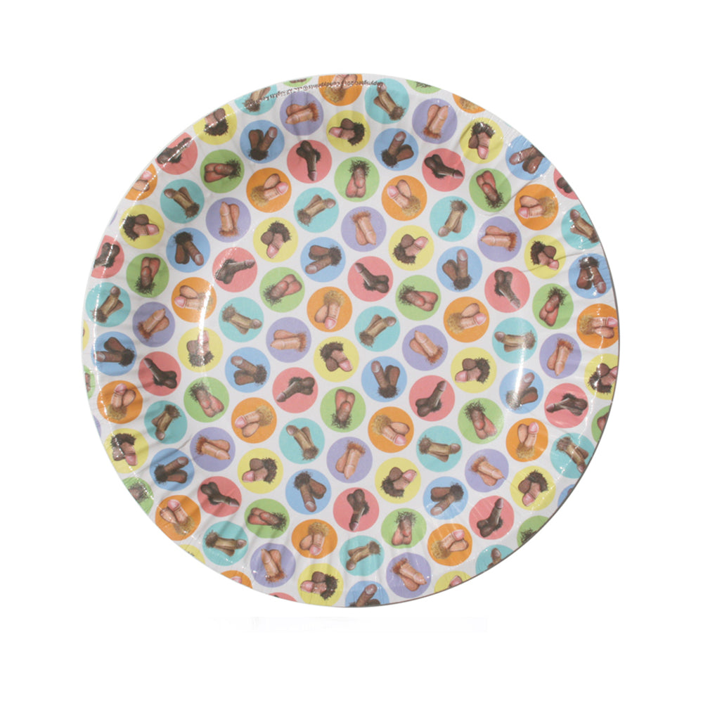 Mini Penis Plates Pack Of 8