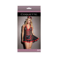 Nurse Babydoll Black & Red Xl